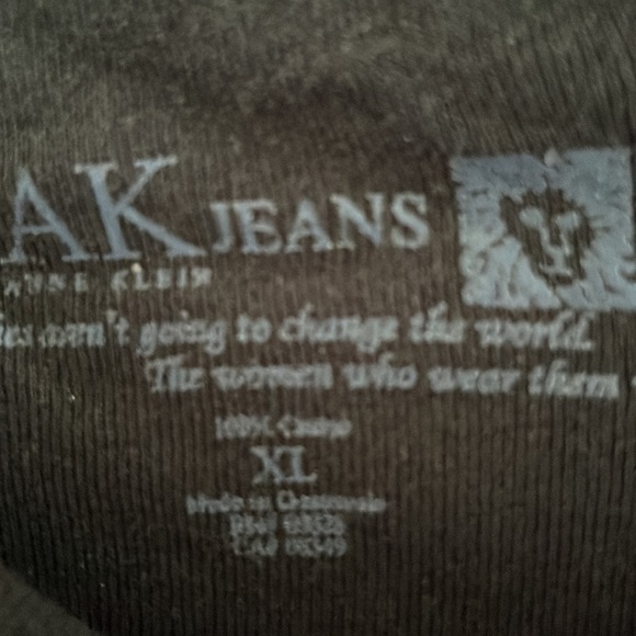 EUC Anne Klein Short Sleeve Logo T-Shirt. Black Size XL - Picture 2 of 4